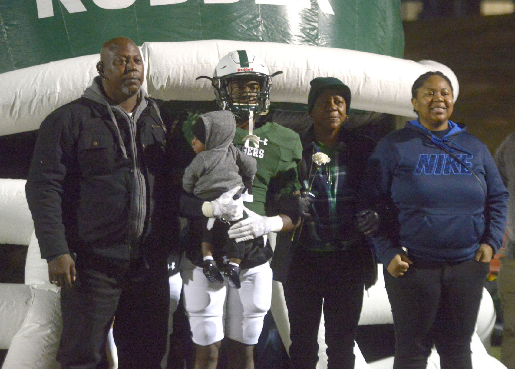 Rudder High School senior night 2019